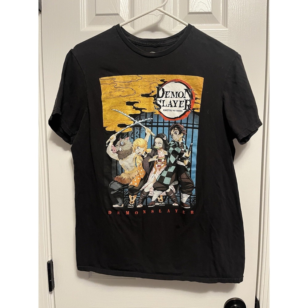 OFFICIAL LICENSED Demon Slayer Kimetsu No Yaiba Men's T- Shirt Medium Anime